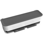 Boîte de rangement de cuisine anti poussière, panier a baguettes de type poussoir, support mural pour ... Boîte de rangement de cuisine anti poussière, panier a baguettes de type poussoir, support mural pour ...