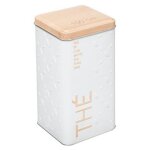 Bote a th en vrac  scandi  17cm blanc