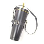Boba tea ¿ pochette de transport en cuir dtachable, porte - tasse a caf, sac a main portable