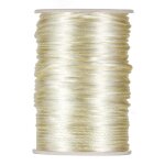 Bobine cordon queue de rat 2mmx100m ivoire