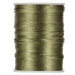 Bobine cordon queue de rat 2mmx100m sauge