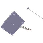 Bobine, induction, complet, 280mm 3877614325 faure arthur martin
