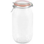 Bocal herm�tique en verre - la mediterr�nea - 2 l - multicolore - dimensions 39x28x26 cm - 6 unit�s