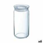 Bocal luminarc pav transparent silicone verre (1, 5 l) (6 units)