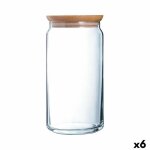 Bocal luminarc pav transparent verre (1, 5 l) (6 units)