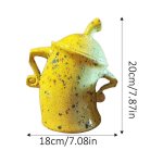 Bocal de stockage des aliments avec attitude, bonbon de nol, pot a strass, rcipient de stockage de ...