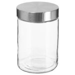 Bocal verre inox 1. 2l