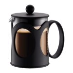 Bodum 10683 - 01 kenya cafetière à piston 4 tasses 0, 5 l noire Bodum 10683 - 01 kenya cafetière à piston 4 tasses 0, 5 l noire