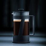 Bodum 10883 - 01 crema cafetière à piston 8 tasses 1 l noir Bodum 10883 - 01 crema cafetière à piston 8 tasses 1 l noir