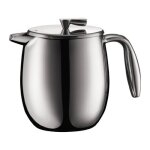 Bodum 11055 - 57 bodum columbia cafetière à piston 4 tasses 0, 5 l inox satiné Bodum 11055 - 57 bodum columbia cafetière à piston 4 tasses 0, 5 l inox satiné