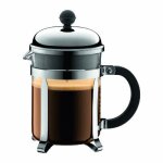Bodum - 1924 - 16 - chambord - cafeti�re a piston en acier chrom� - 4 tasses - 0, 5 l