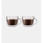 Bodum - lot de 2 tasses a caf - bistro - 45 cl - noir