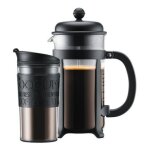 Bodum - cafetiã¿re ã piston 1 l java avec mug isotherme en plastique 0, 35 l - noir Bodum - cafetiã¿re ã piston 1 l java avec mug isotherme en plastique 0, 35 l - noir