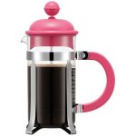 Bodum - caffettiera cafetière à piston, 3 tasses, 0. 35 l, rose 1913 - 539btr Bodum - caffettiera cafetière à piston, 3 tasses, 0. 35 l, rose 1913 - 539btr