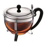 Bodum théiere chambord avec tamis en inox 1, 3l Bodum théiere chambord avec tamis en inox 1, 3l
