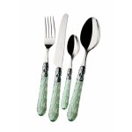 Bohemia vert, 24 couverts, coffret compact, maison bugatti
