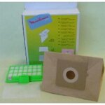 Boite de 10 sacs + 1 filtre hepa - aspirateur (mt000101 moulinex)