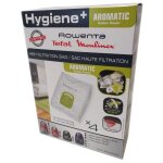 Boite de 4 sacs hygiene + aromatic aspirateur (zr200940 rowenta tefal)