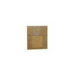 Boite de 4 sacs papier aspirateur panasonic mc81