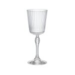 Boite de 4 verres a pied america 25 cl