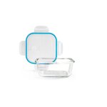 Boite alimentaire carree air vent borosilicate 800 ml