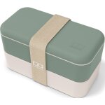La boite bento made in france - monbento mb original vert natural