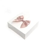 Bo�te � bijoux blanche avec roses donboly portable id�e cadeau