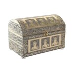 Bo�te � bijoux bois et aluminium dkd home decor