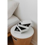 Bo�te � bijoux en bois blanc