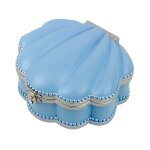 Boite a bijoux collector poisson en or dans coquillage