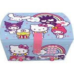 Bo�te � bijoux kids licensing hello kitty & friends bleu clair avec code et son
