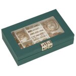 Bo�te � bijoux, rangement bijoux de voyage pour femme organisateur de bijoux filles 23, 5 x 14 x 5, 5 ...