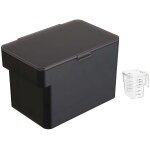 Boite a croquettes en plastique avec verre doseur pet