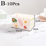 Bote a djeuner de cuisson, outil de gteau, bote d'emballage de sandwich, porte - toast, chips, plateau ...