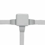 Boite de drivation carre plexo Ø80x80x45 grise - legrand : 092012