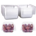 Bote a emporter de poulet a charnire en plastique, a clapet, plusieurs aliments, a emporter, 35 pices ...