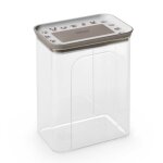 Boite a friandises herm�tique taupe 2. 2 litres pour chien ou chat