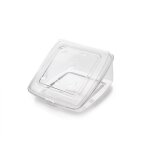 Boite a fromage plastique13 x 13 x 7. 5 cm