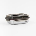 Cuitisan boite repas hermtique en inox compatible au micro - ondes 1900ml