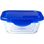 Boîte hermétique pyrex cook & go carre 0. 85l 16 cm avec co Boîte hermétique pyrex cook & go carre 0. 85l 16 cm avec co