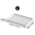 Bote a litire pour lapin, petit plateau de toilette pour animaux de compagnie, bote de toilette d'angle ...