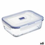 Boîte a lunch hermétique luminarc pure box active 22 x 16 cm 1, 97 l bicolore verre (6 unités) Boîte a lunch hermétique luminarc pure box active 22 x 16 cm 1, 97 l bicolore verre (6 unités)