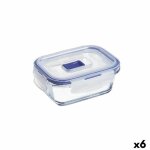 Boîte a lunch hermétique luminarc pure box active 380 ml 12 x 9 cm bicolore verre (6 unités) Boîte a lunch hermétique luminarc pure box active 380 ml 12 x 9 cm bicolore verre (6 unités)