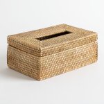 Bo�te � mouchoirs en rotin resende naturel