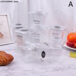 Bote a mousse transparente, 10 pices, emballage de gteaux, glaces, pudding, avec vide, dcoration ...