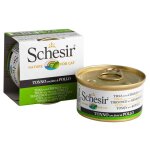 Boîte pâtée au thon avec poulet en gelée pour chat - schesir - 85g Boîte pâtée au thon avec poulet en gelée pour chat - schesir - 85g