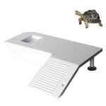 Bote a rampes d'eau et de terre, plate - forme d'escalade d'alimentation, tortue de compagnie, grenouille, ...