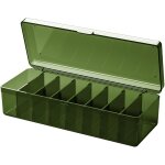Bo�te de rangement pour c�bles - pet durable, vert, 26, 5 x 10 x 7, 5 cm, 8 compartiments pour c�bles, ...