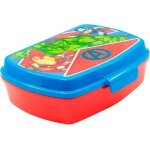 Bo�te a sandwich - stor - avengers heraldic army - rouge - rectangulaire - 17x14x6 cm