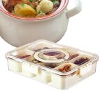Boîtes scellées synchronisées avec poignée, plusieurs porte - condiments de qualité alimentaire, stockage ... Boîtes scellées synchronisées avec poignée, plusieurs porte - condiments de qualité alimentaire, stockage ...
